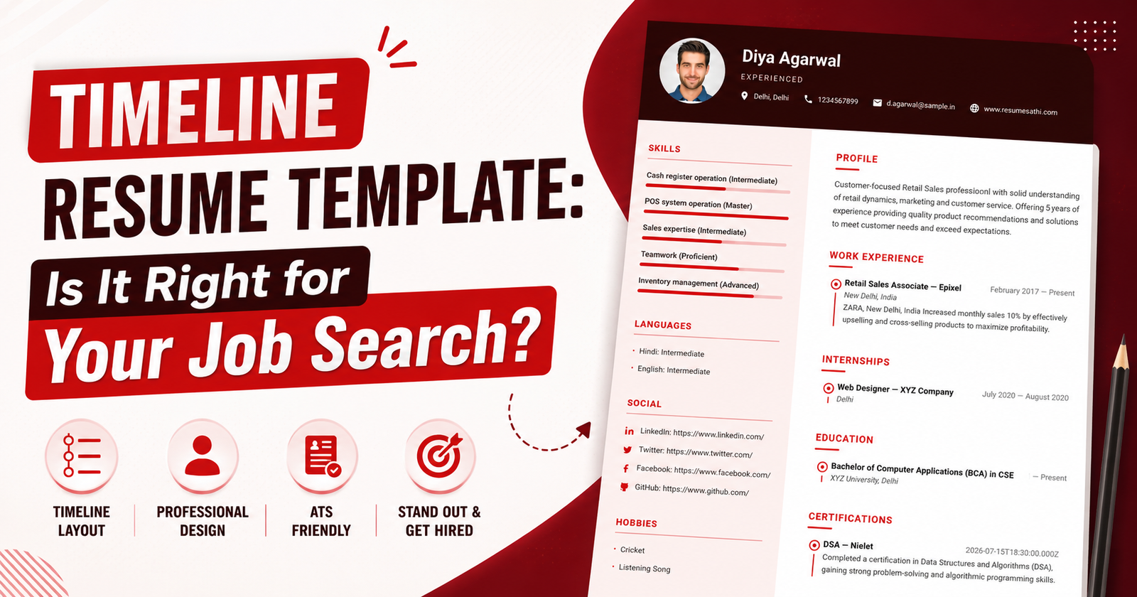 Timeline Resume Template: Is It Right for Your Job Search?