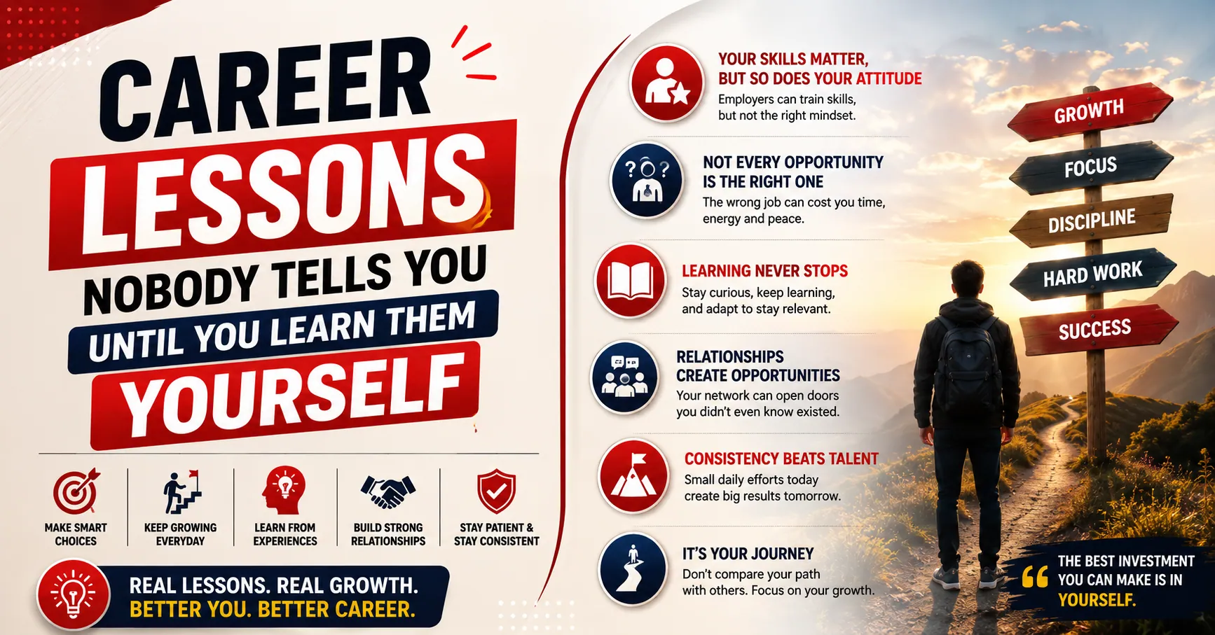 Career Lessons Nobody Tells You Until You Learn Them Yourself